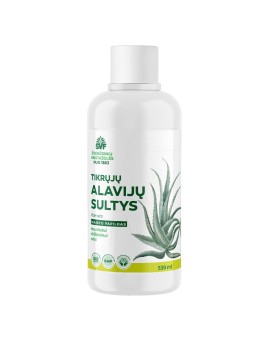 Aloe vera juice for immunity, digestion and skin, Švenčionių vaistažolės, 530 ml