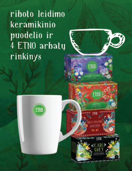 Congratulations! You now have an ETNO mug and 4 kinds of tea.