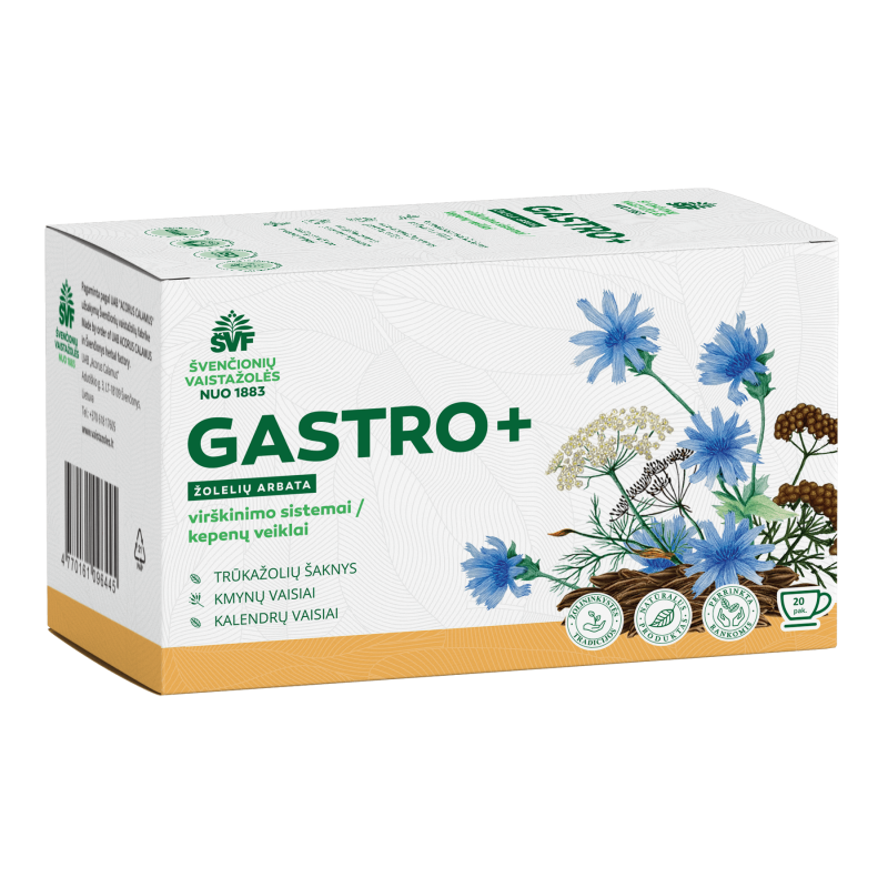 Arbata Gastro+ ŠVF 20 vnt. | Onelife.lt