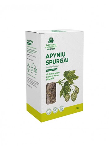 Apynių spurgai, žolelių arbata, virškinimo traktui, Švenčionių vaistažolės, 20 g