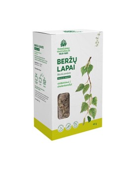 Birch leaves, herbal tea for digestion / cholesterol, Švenčionių vaistažolės, 40 g