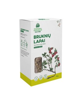 Lingonberry leaves, herbal tea, Švenčionių vaistažolės, 50 g
