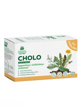 Cholo, herbal tea for the liver / digestive system, Švenčionių vaistažolės, 20 tea bags