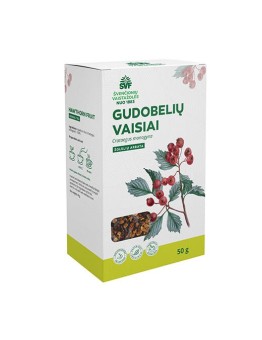 Hawthorn berries, herbal tea, Švenčionių vaistažolės, 50 g