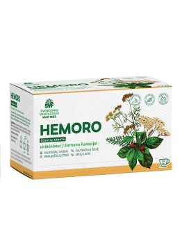 Hemoro, for digestion / bowel function, Švenčionių vaistažolės, 24 tea bags