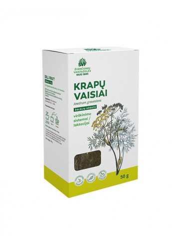 Krapų vaisiai, žolelių arbata, virškinimo sistemai / laktacijai, Švenčionių vaistažolės, 50 g