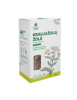 Yarrow herb, herbal tea for the digestive system / respiratory system, Švenčionių vaistažolės, 50 g