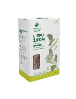 Lime flowers, herbal tea for the immune system / respiratory tract, Švenčionių vaistažolės, 50 g