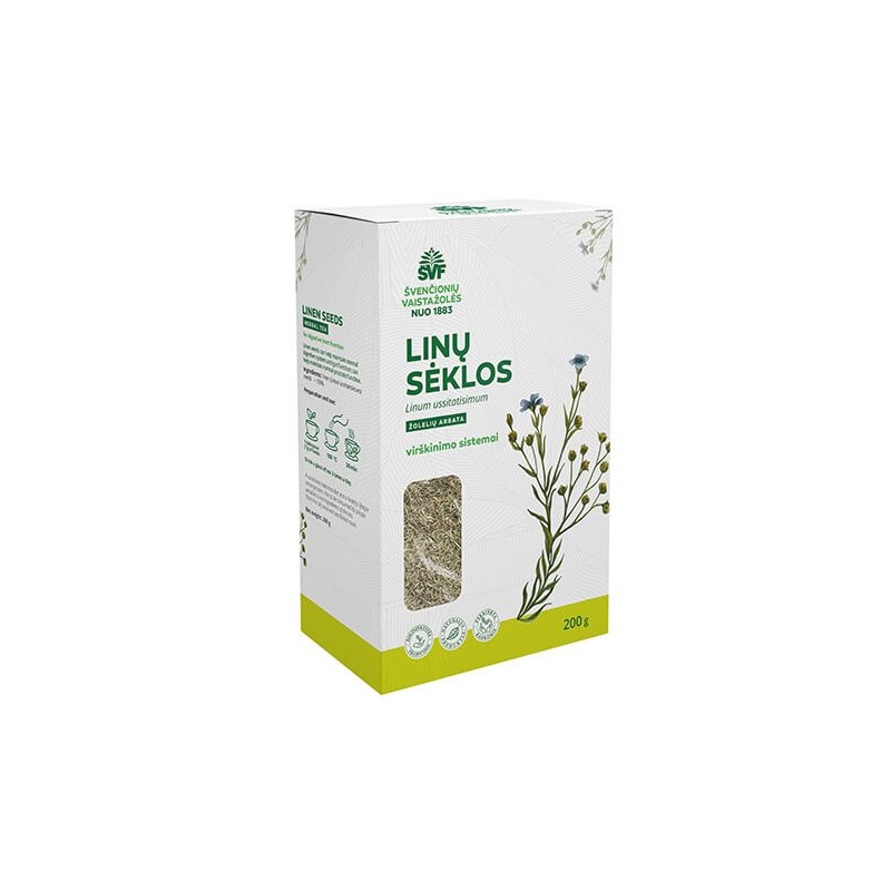 Flaxseed herbal tea, Švenčionių vaistažolės, 200 g