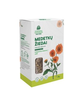 Calendula flower herbal tea for the respiratory tract / skin, Švenčionių vaistažolės, 30 g
