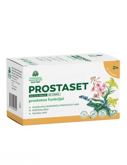 Prostaset herbal tea with zinc for prostate function, Švenčionių vaistažolės, 20 tea bags
