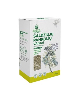 Sweet fennel fruit, herbal tea, for digestion/the respiratory tract, Švenčionių vaistažolės, 100 g