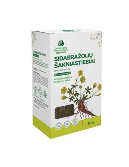 Tormentil rhizome, herbal tea for the digestive tract / skin, Švenčionių vaistažolės, 50 g