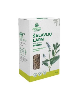 Sage leaves, herbal tea for the respiratory tract and immunity, Švenčionių vaistažolės, 50 g