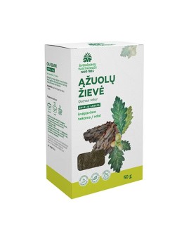 Oak bark, herbal tea for the respiratory tract / skin, Švenčionių vaistažolės, 50 g