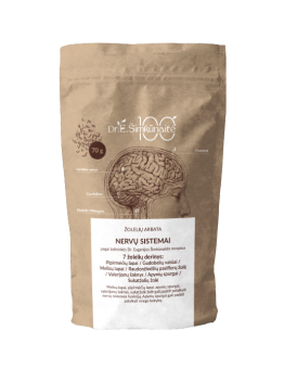 For the nervous system, loose herbal tea, Dr. E. Šimkūnaitė, 70 g