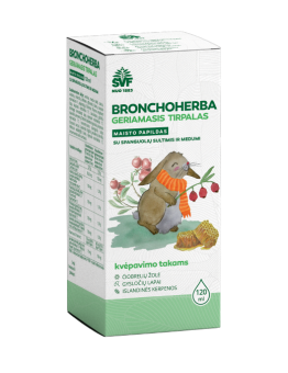 Bronchoherba oral solution, Švenčionių vaistažolės, 120 ml