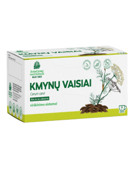 Caraway seeds, herbal tea for the digestive system, Švenčionių vaistažolės, 24 tea bags