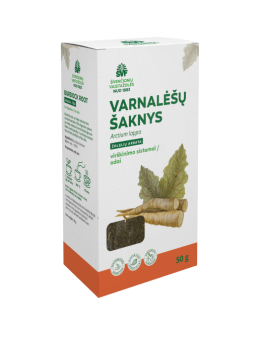 Burdock root, herbal tea for the digestive system, Švenčionių vaistažolės, 50 g