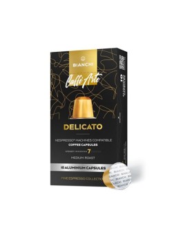 Caffè Arte Delicato coffee capsules, Nespresso® compatible, BIANCHI, 10 pcs