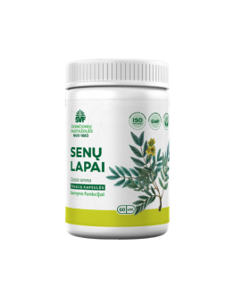 Senna leaf for the bowel, Švenčionių vaistažolės, 60 capsules