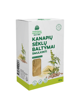 Hemp seed protein for muscles and bones, Švenčionių vaistažolės, 200 g