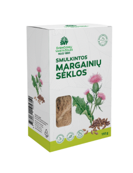 Ground milk thistle seeds for the liver, Švenčionių vaistažolės, 150 g