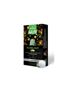 Caffè Arte Hazelnut Aroma coffee capsules, Nespresso® compatible, BIANCHI, 10 pcs