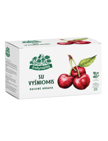 Vaisinė arbata su vyšniomis, Žolynėlis, 20 pakelių