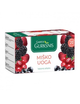 Forest berry fruit tea, Gamtos Gurkšnis, 20 tea bags