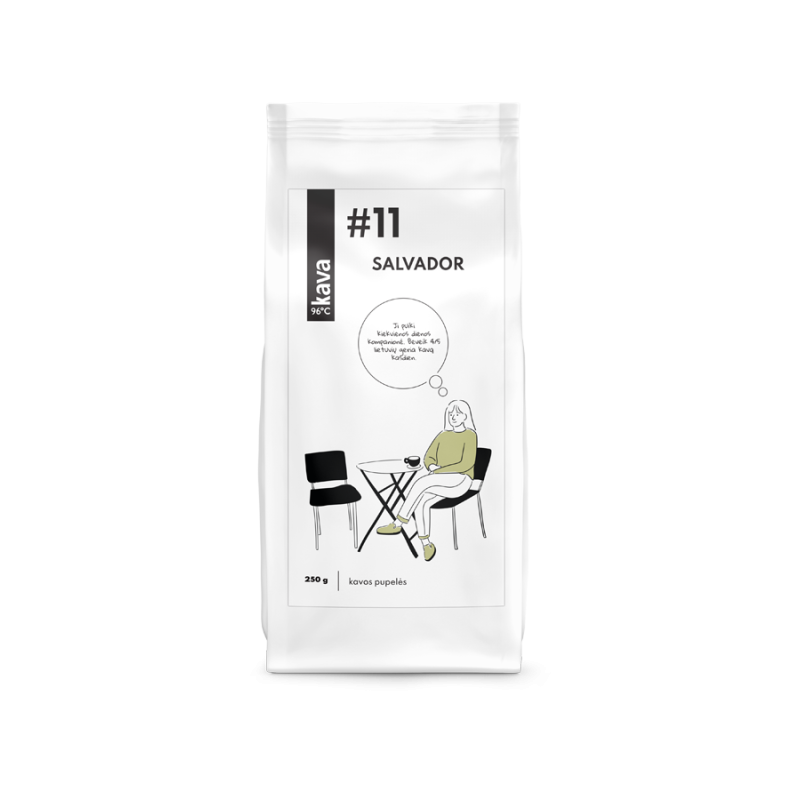 KAVA96 Nr.11 roasted coffee beans, SALVADOR (El Salvador SHG)