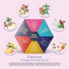Birthday tea selection, Acorus, 60 tea bags, 6 flavours