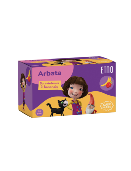 Kakės Makės arbata su avietėmis ir bananais ETNO | Onelife.lt