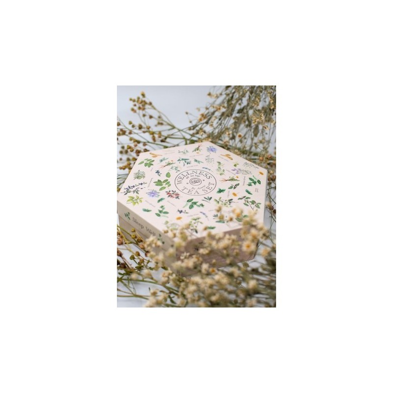 Wellness tea selection, Acorus, 60 tea bags, 6 flavours