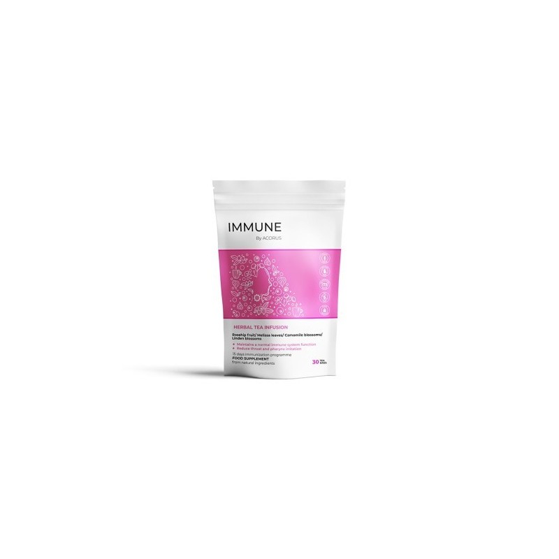 Immune, arbata, Acorus, 30 pakelių