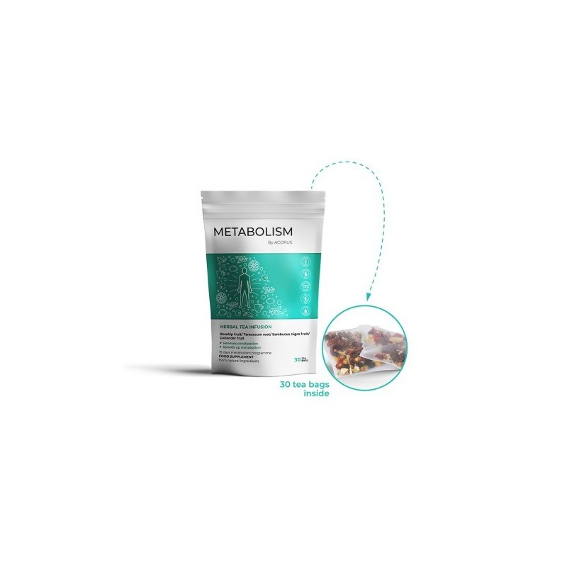 Metabolism tea, Acorus, 30 tea bags