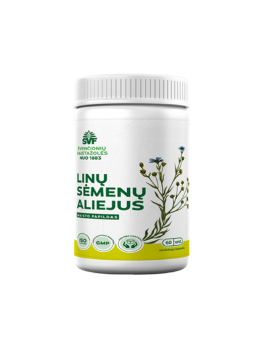 Linų sėmenų aliejus, Švenčionių vaistažolės, 60vnt.
