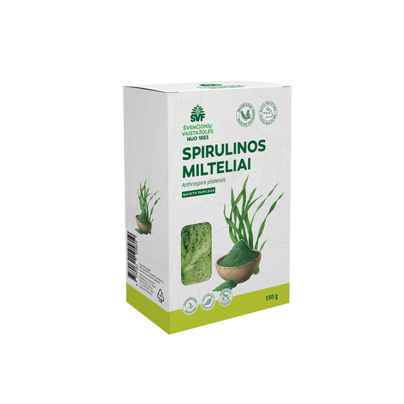 Spirulina powder, Švenčionių vaistažolės, 150 g