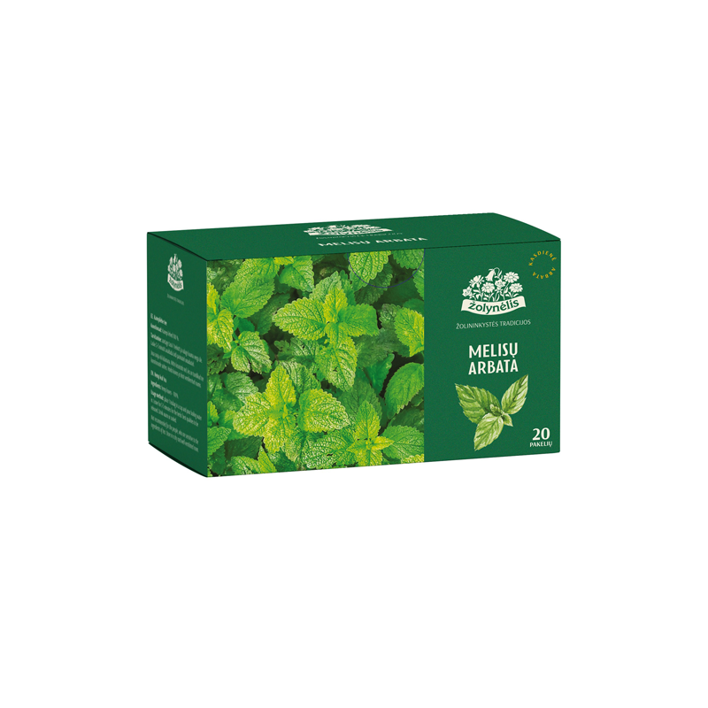 Lemon balm tea, Žolynėlis, 20 tea bags