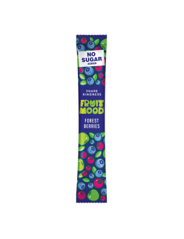 Fruit strips with forest berries, FruitMood (no added sugar), 10 g