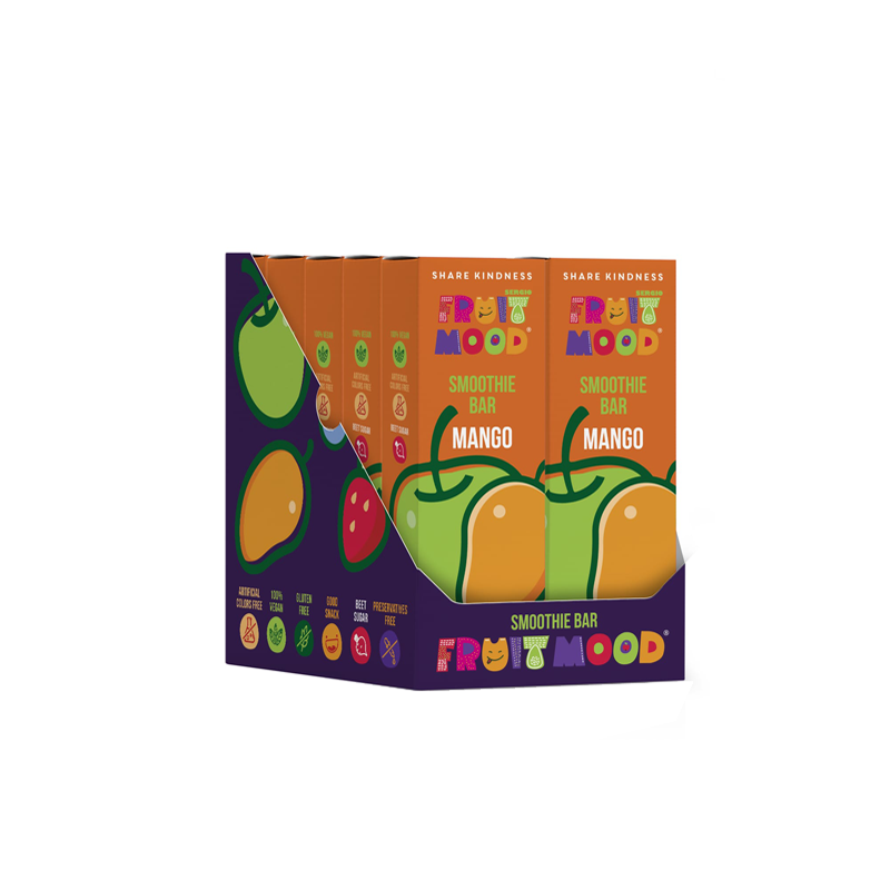 Fruit bars with mango, FruitMood (sharing pack), 40 g