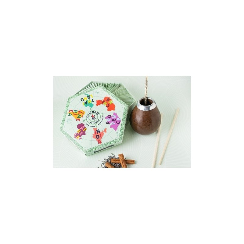 Travel tea selection 1, Acorus, 60 tea bags, 6 flavours