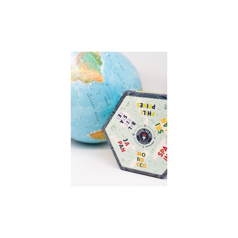 Travel tea selection 2, Acorus, 60 tea bags, 6 flavours
