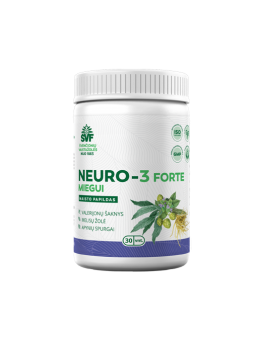 Neuro-3 forte capsules for sleep, Švenčionių vaistažolės, 30 capsules