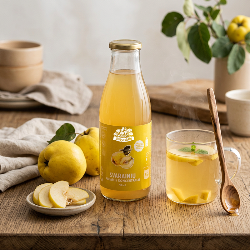 Quince tea concentrate, Žolynėlis, 750 ml