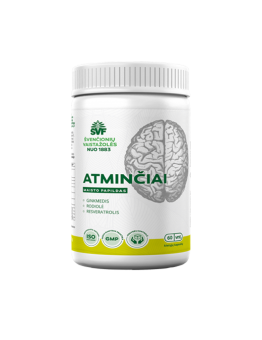 For Memory, food supplement in capsules, Švenčionių vaistažolės, 60 capsules