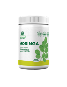 Moringa, maisto papildas kapsulėse, Švenčionių vaistažolės, 60 vnt.