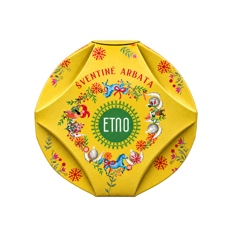 Christmas bauble with fruit tea, ETNO, 40 g