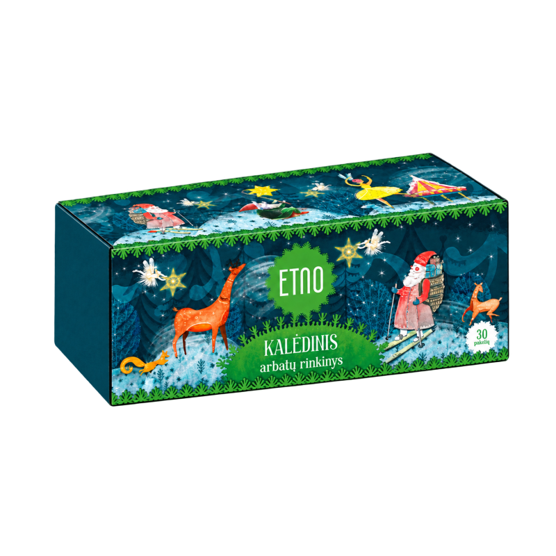 Christmas tea selection box, ETNO, 30 tea bags, 60 g
