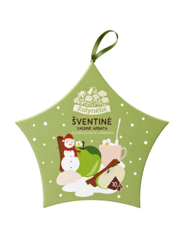 Festive fruit tea with apple and cinnamon, Žolynėlis, 30 g, 10 tea bags